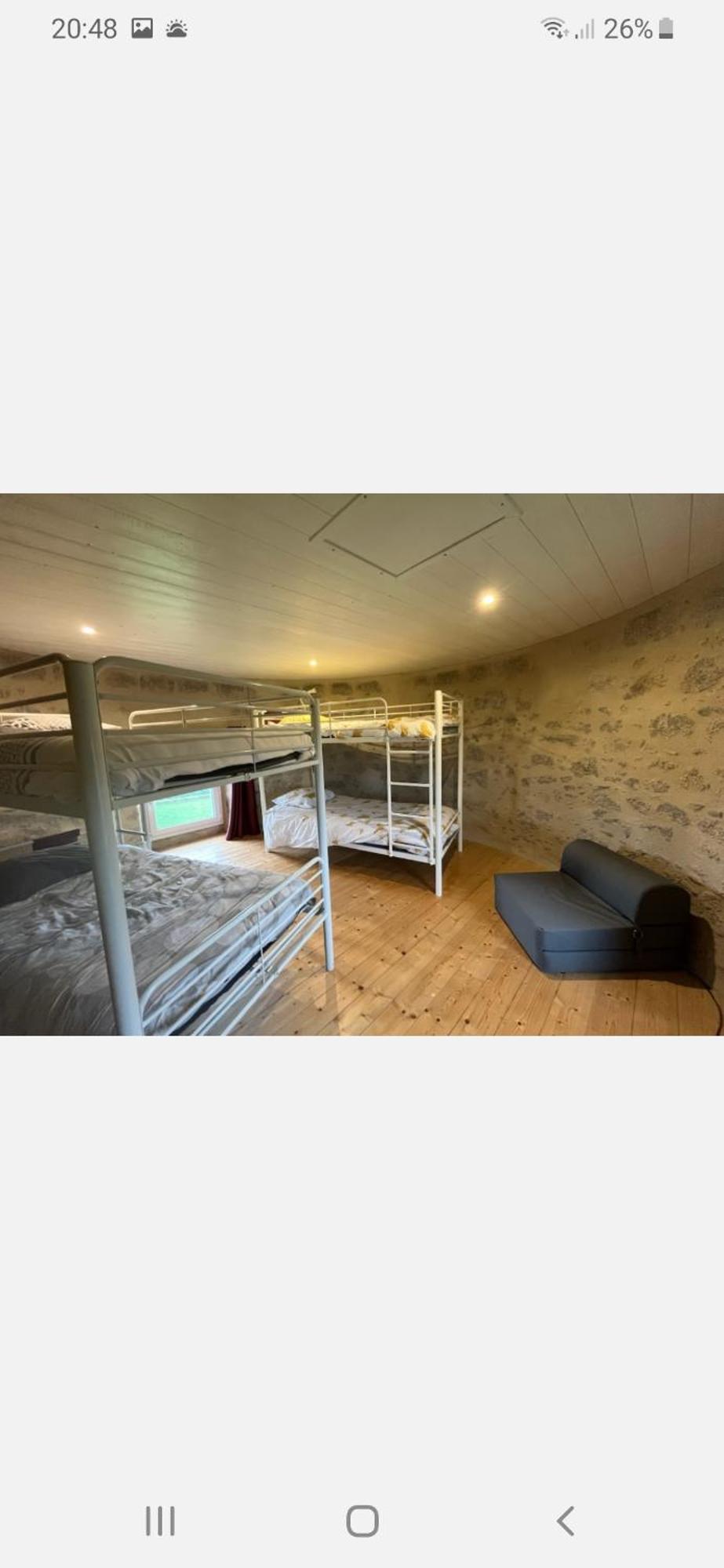Villa Loue Ancien Moulin A Vent Avec Piscine Et Jacuzzi Neuvy-Bouin Esterno foto